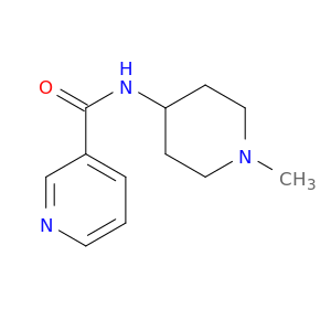 N-(1-METHYL-PIPERIDIN-4-YL)-3-PYRIDINECARBOXAMIDE