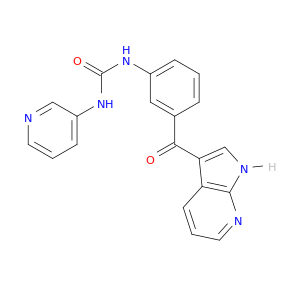 Urea, N-3-pyridinyl-N'-[3-(1H-pyrrolo[2,3-b]pyridin-3-ylcarbonyl)phenyl]-