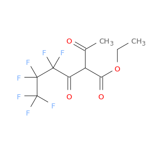Hexanoic acid, 2-acetyl-4,4,5,5,6,6,6-heptafluoro-3-oxo-, ethyl ester
