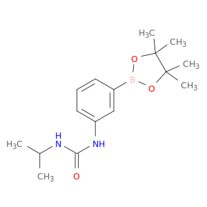 1-异丙基-3-(3-(4,4,5,5-四甲基-1,3,2-二氧硼杂环戊烷-2-基)苯基)脲