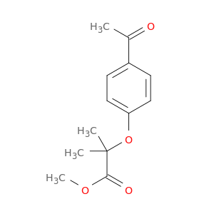 METHYL 2-(4-ACETYLPHENOXY)-2-METHYL-PROPANOATE