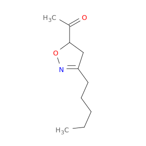 Ethanone, 1-(4,5-dihydro-3-pentyl-5-isoxazolyl)-