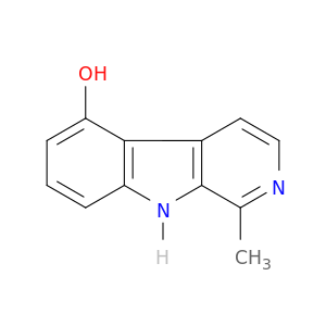 9H-Pyrido[3,4-b]indol-5-ol, 1-methyl-