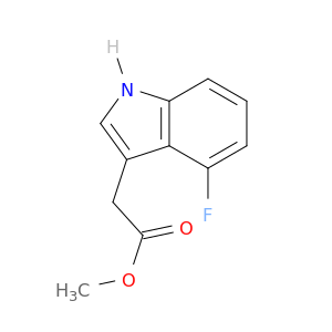 Methyl 2-(4-fluoro-1H-indol-3-yl)acetate