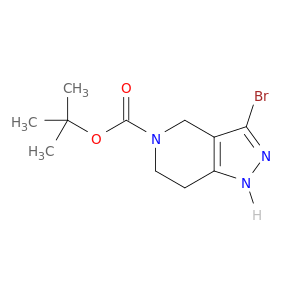 3-溴-1,4,6,7-四氢-5H-吡唑并[4,3-c]吡啶-5-羧酸叔丁酯