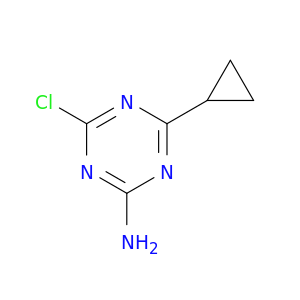 4-Chloro-6-cyclopropyl-1,3,5-triazin-2-amine