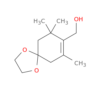 1,4-Dioxaspiro[4.5]dec-7-ene-8-methanol, 7,9,9-trimethyl-