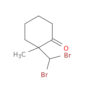 Cyclohexanone, 2-(dibromomethyl)-2-methyl-