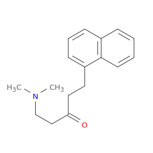 3-Pentanone, 1-(dimethylamino)-5-(1-naphthalenyl)-