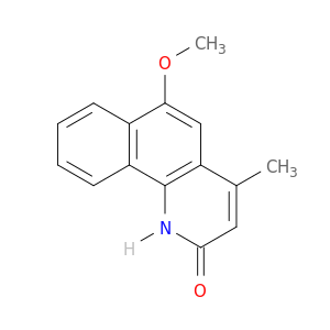 Benzo[h]quinolin-2(1H)-one, 6-methoxy-4-methyl-