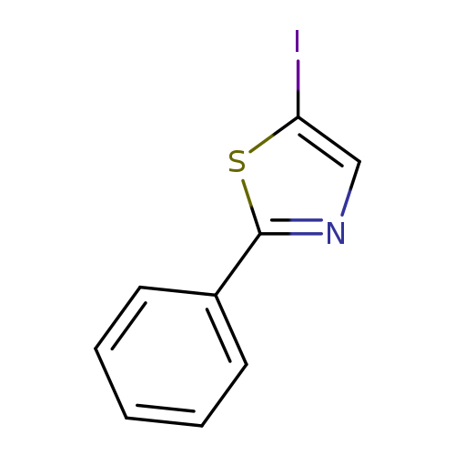 Thiazole, 5-iodo-2-phenyl-