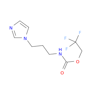 2,2,2-Trifluoroethyl N-[3-(1H-imidazol-1-yl)propyl]carbamate