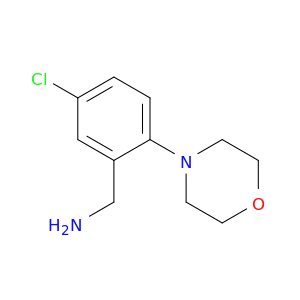 [5-chloro-2-(morpholin-4-yl)phenyl]methanamine