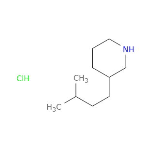 3-isopentylpiperidine hydrochloride