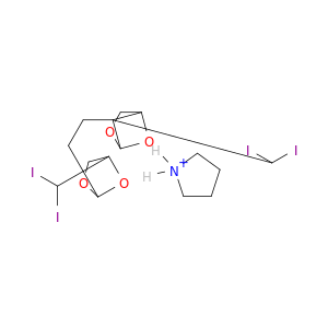 吡咯烷酮,1,1'-[1,2-乙醇哒(1,3-二氧戊环-2,4-二甲基)]双[1-甲基-,二碘化物