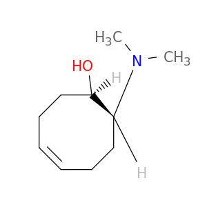 4-Cycloocten-1-ol, 8-(dimethylamino)-, trans-
