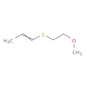 1-Propene, [(2-methoxyethyl)thio]-
