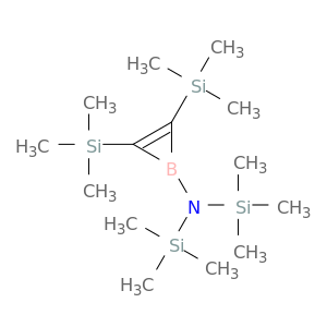 1H-Boriren-1-amine, N,N,2,3-tetrakis(trimethylsilyl)-