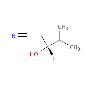 Pentanenitrile, 3-hydroxy-4-methyl-, (3R)-