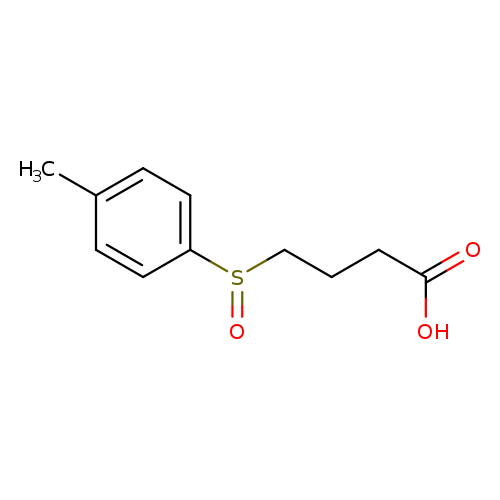 Butanoic acid, 4-[(4-methylphenyl)sulfinyl]-