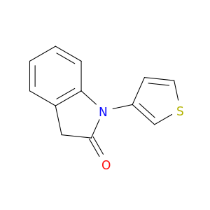 2H-Indol-2-one, 1,3-dihydro-1-(3-thienyl)-