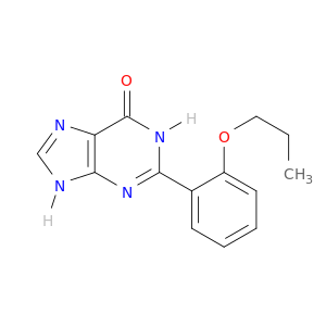 6H-Purin-6-one,1,9-dihydro-2-(2-propoxyphenyl)-