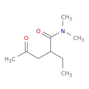 Pentanamide, 2-ethyl-N,N-dimethyl-4-oxo-