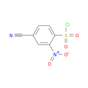 4-Cyano-2-nitrobenzene-1-sulfonyl chloride