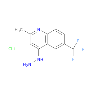4-Hydrazino-2-methyl-6-trifluoromethylquinoline hydrochloride