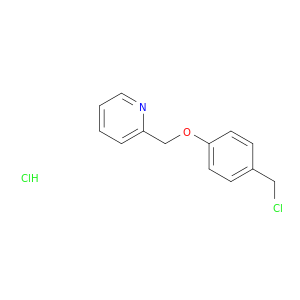 2-[4-(Chloromethyl)phenoxymethyl]pyridine Hydrochloride