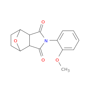 2-(2-methoxyphenyl)hexahydro-1h-4,7-epoxyisoindole-1,3(2h)-dione