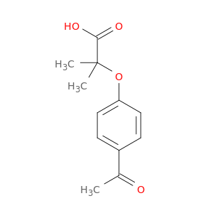 2-(4-乙酰苯氧基)-2-甲基丙酸