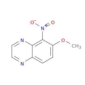 Quinoxaline, 6-methoxy-5-nitro-