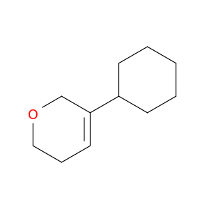 2H-Pyran, 3-cyclohexyl-5,6-dihydro-