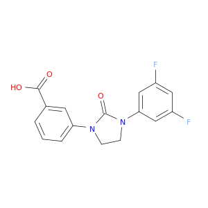 Benzoic acid, 3-[3-(3,5-difluorophenyl)-2-oxo-1-imidazolidinyl]-