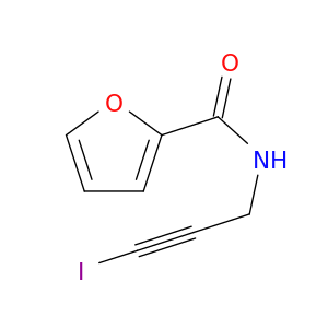 2-Furancarboxamide, N-(3-iodo-2-propynyl)-