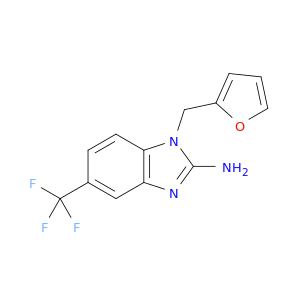 1-(2-Furylmethyl)-5-(trifluoromethyl)-1H-benzimidazol-2-amine
