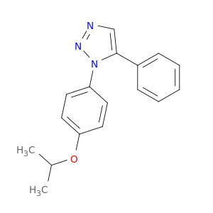 1H-1,2,3-Triazole, 1-[4-(1-methylethoxy)phenyl]-5-phenyl-