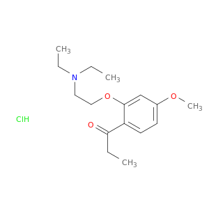 1-{2-[2-(diethylamino)ethoxy]-4-methoxyphenyl}propan-1-one hydrochloride(1:1)