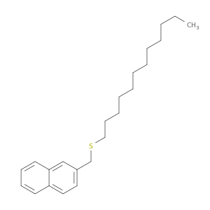 Naphthalene, 2-[(dodecylthio)methyl]-