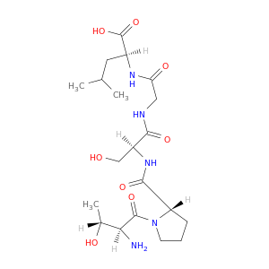 L-Leucine, L-threonyl-L-prolyl-L-serylglycyl-