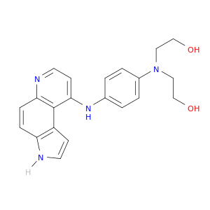 Ethanol, 2,2'-[[4-(3H-pyrrolo[3,2-f]quinolin-9-ylamino)phenyl]imino]bis-