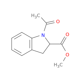 METHYL 1-ACETYL-2,3-DIHYDRO-1H-INDOLE-2-CARBOXYLATE