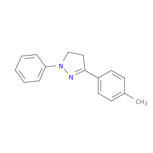 1H-Pyrazole, 4,5-dihydro-3-(4-methylphenyl)-1-phenyl-
