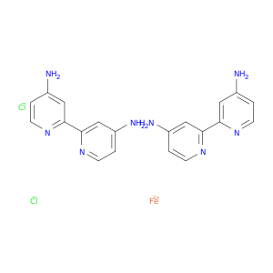 iron(2+) chloride- 2,2'-bipyridine-4,4'-diamine(1:2:2)