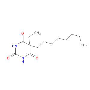 2,4,6(1H,3H,5H)-Pyrimidinetrione, 5-ethyl-5-octyl-
