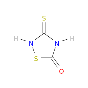 1,2,4-Thiadiazolidin-5-one, 3-thioxo-
