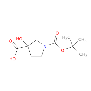 1-Boc-3-羟基吡咯烷-3-羧酸