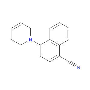 1-Naphthalenecarbonitrile, 4-(3,6-dihydro-1(2H)-pyridinyl)-