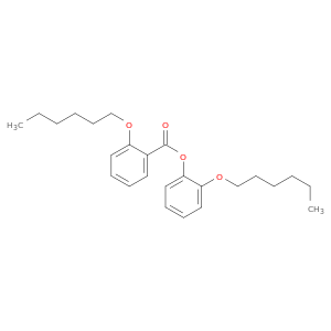 Benzoic acid, (hexyloxy)-, (hexyloxy)phenyl ester